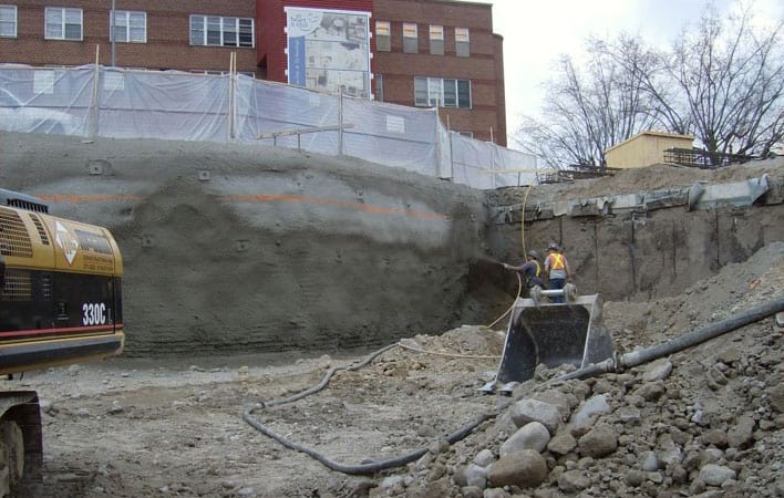 Excavating a Foundation